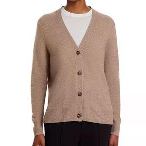 C by Bloomingdale's Cashmere V Neck Cardigan Sweater